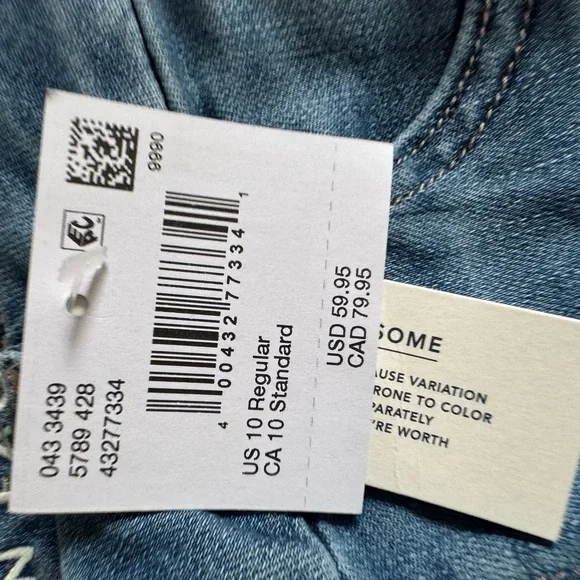 American Eagle Outfitters Curvy Light Blue Distressed Skinny Jeans - Picture 4 of 5